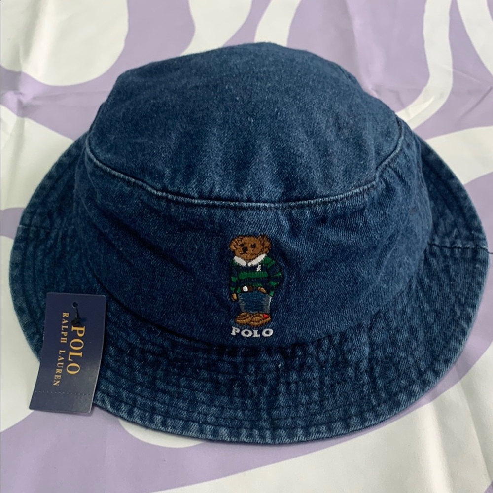 Polo by Ralph Lauren Blue Bucket Hat
